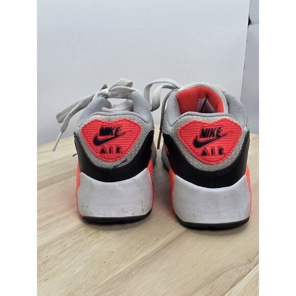 Nike Air Max 90 Toddler Size 13C Red/White/Dark Gray Sneakers DC8332-100 - Picture 6 of 9